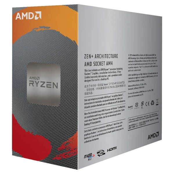 AMD Ryzen 3 3200G Wraith Stealth Edition (3.6 GHz / 4 GHz) BOX - Image 2