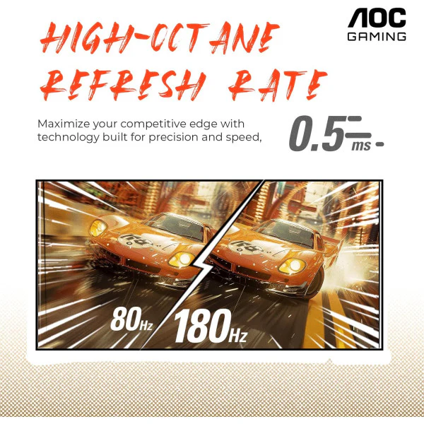 AOC C27G4H 27" 180Hz 0.5ms Curved