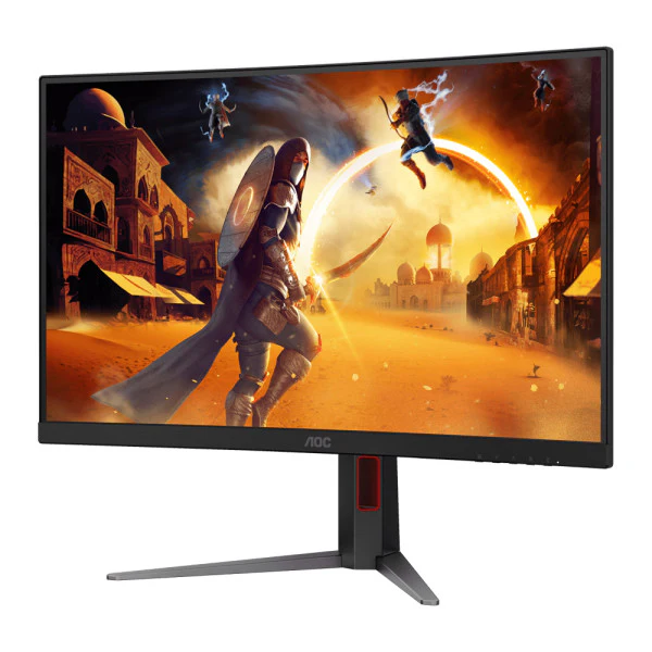AOC CQ27G4 27" Fast VA Curved 0.5ms 180Hz 2K - Image 2