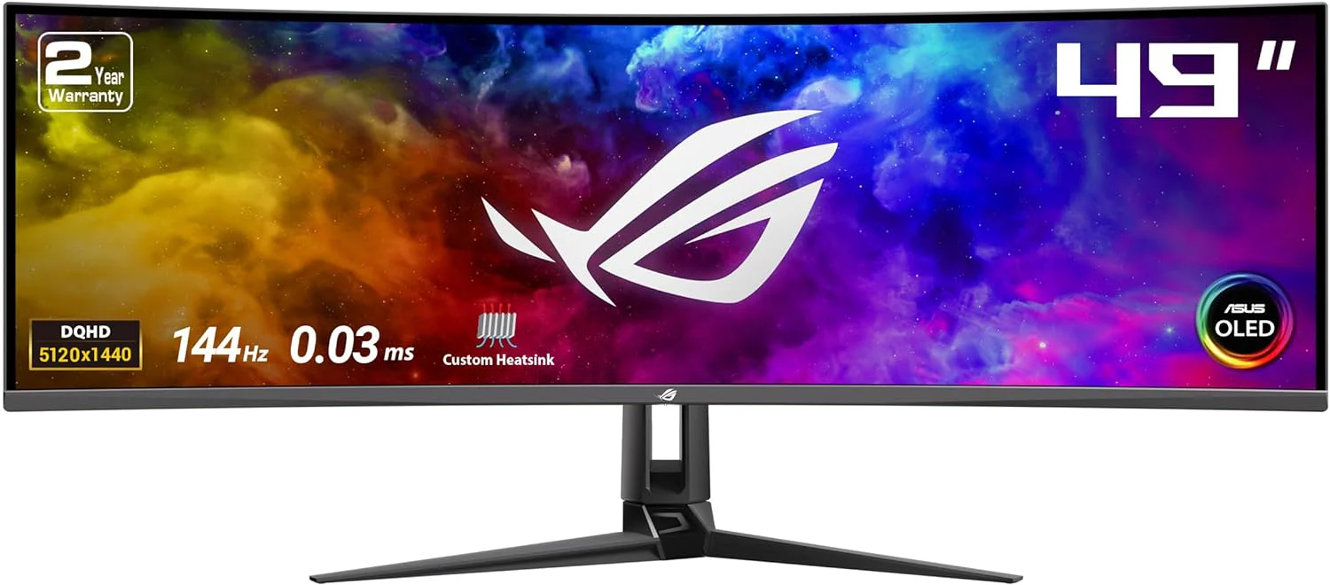 Asus Ecran PC ROG Swift OLED Gaming 49" Ref: PG49WCD