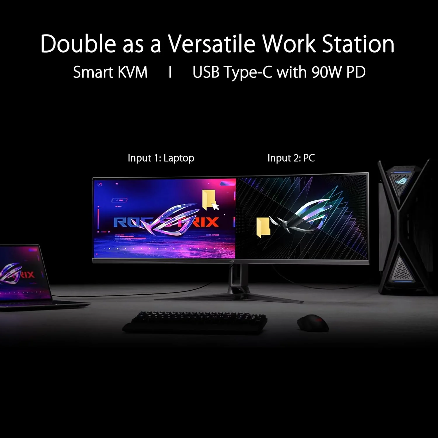 Asus Ecran PC ROG Swift OLED Gaming 49" Ref: PG49WCD - Image 5