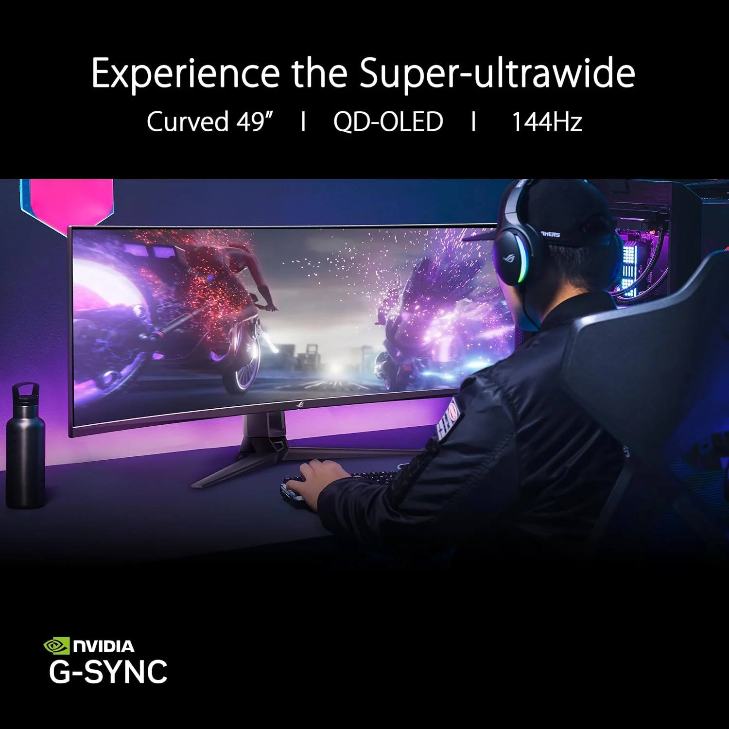 Asus Ecran PC ROG Swift OLED Gaming 49" Ref: PG49WCD - Image 8