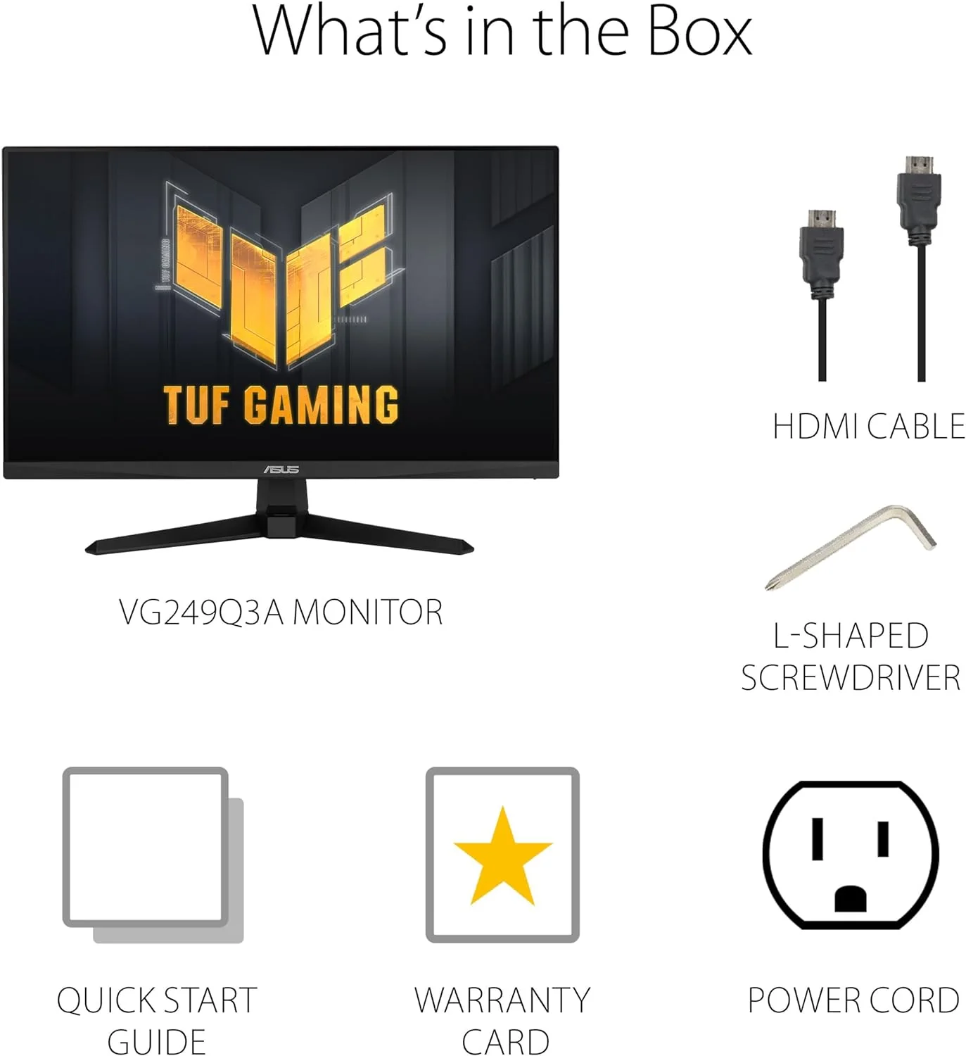 Asus Ecran PC TUF Gaming 24" Ref: VG249Q3A - Image 4