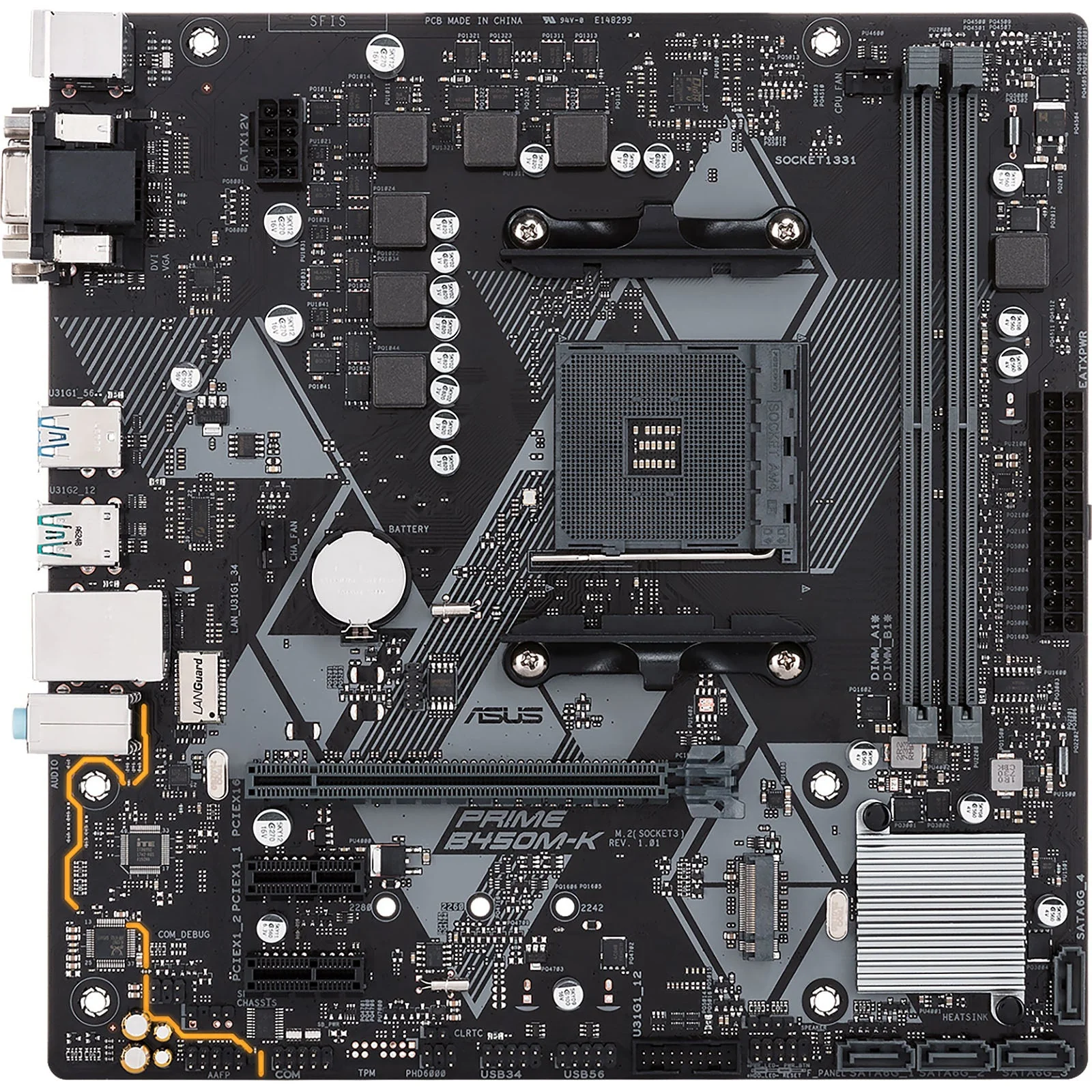 ASUS PRIME B450M-K - Image 3