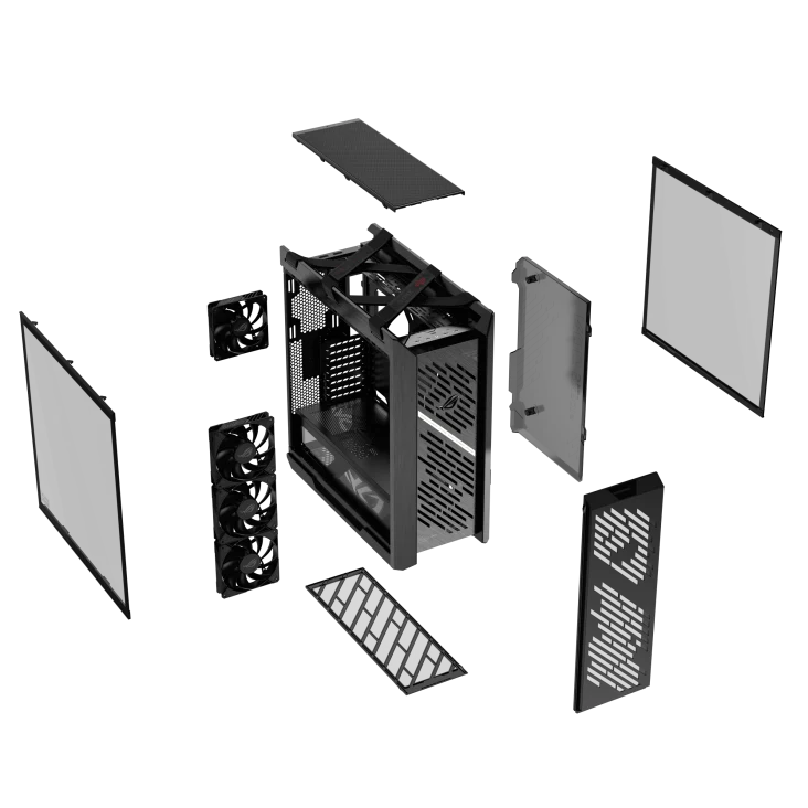ASUS ROG STRIX HELIOS II GX601S Black - Image 4