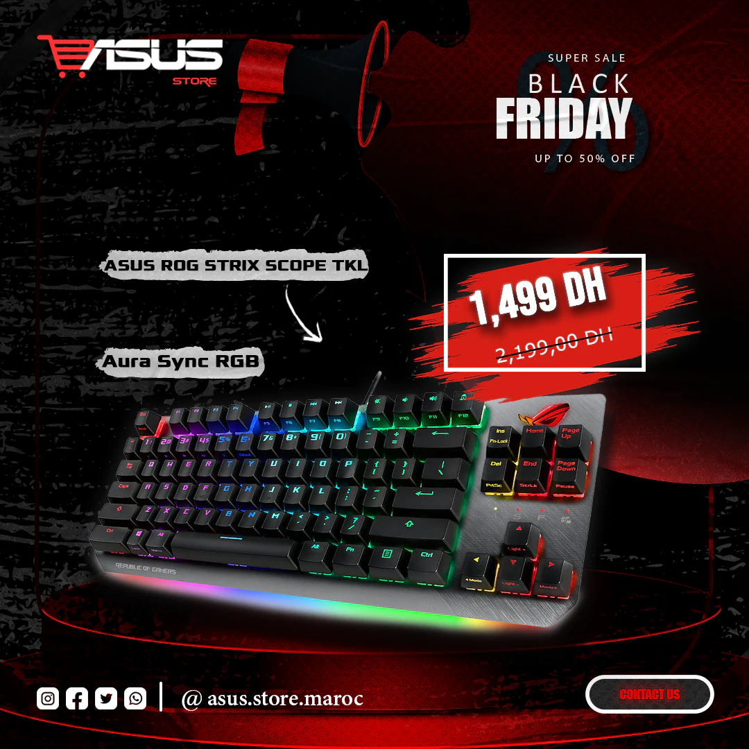 ASUS ROG Strix Scope TKL - Image 4
