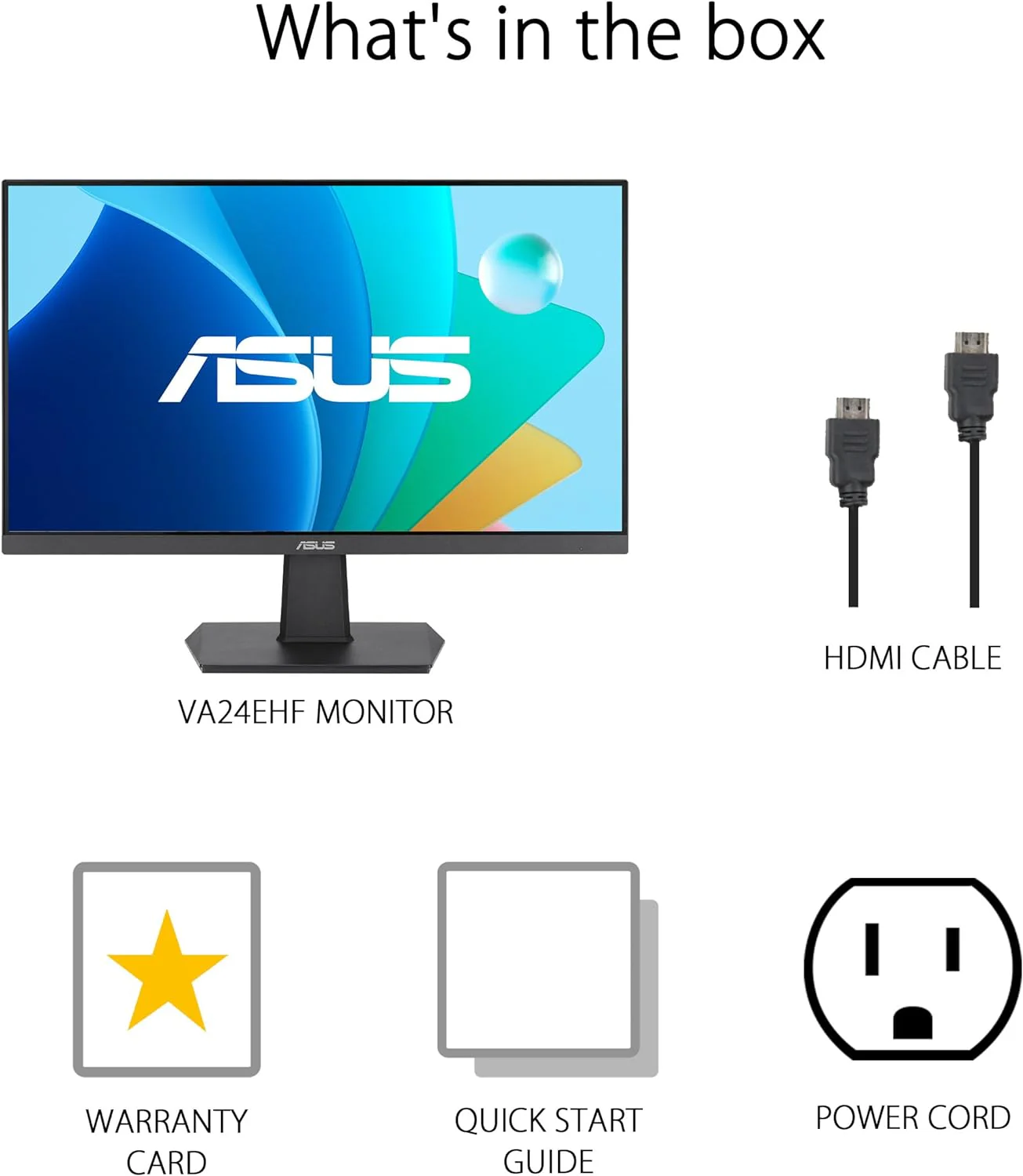 Asus Ecran PC Gaming 24" Ref: VA24EHF - Image 4