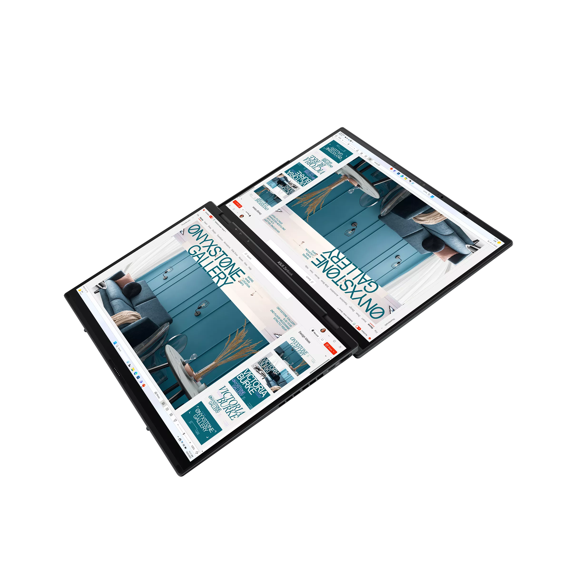ASUS ZENBOOK DUO UX8406MA-QL357X Intel Ultra 7-155H/32Go DDR5/1TB SSD/14"/Windows11 (90NB12U1-M00K90) - Image 4