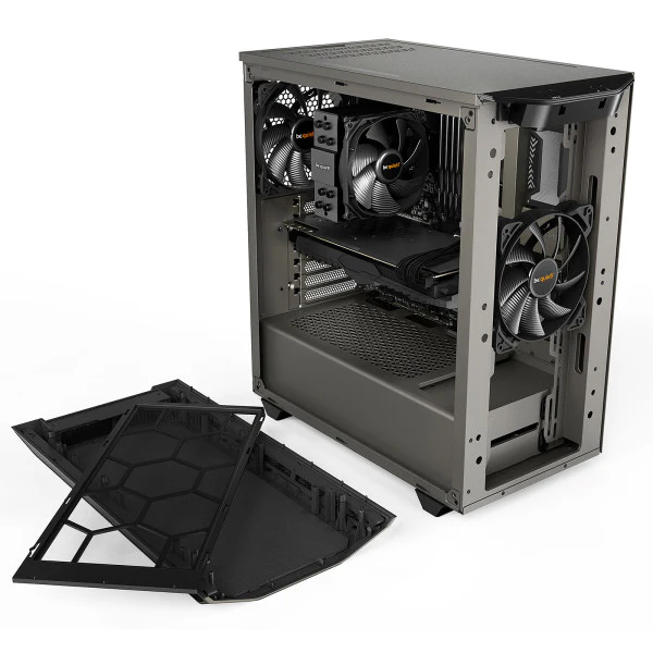 be quiet! Pure Base 500 Window Metallic Gray - Image 4