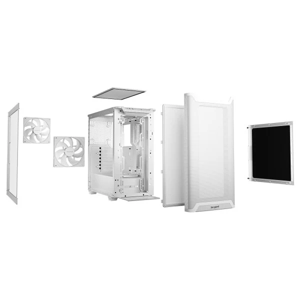 be quiet! Pure Base 501 Airflow Window (White) - Image 5