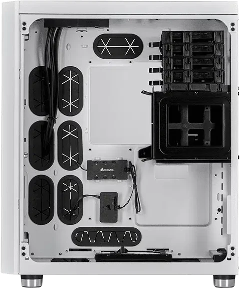 BOITIER PC GAMER CORSAIR CRYSTAL 680X RGB (Blanc) - Image 3
