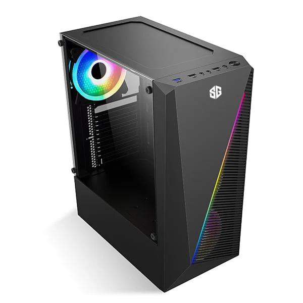 BOITIER PC GAMER SG-WAVE FRGB NOIR - Image 3
