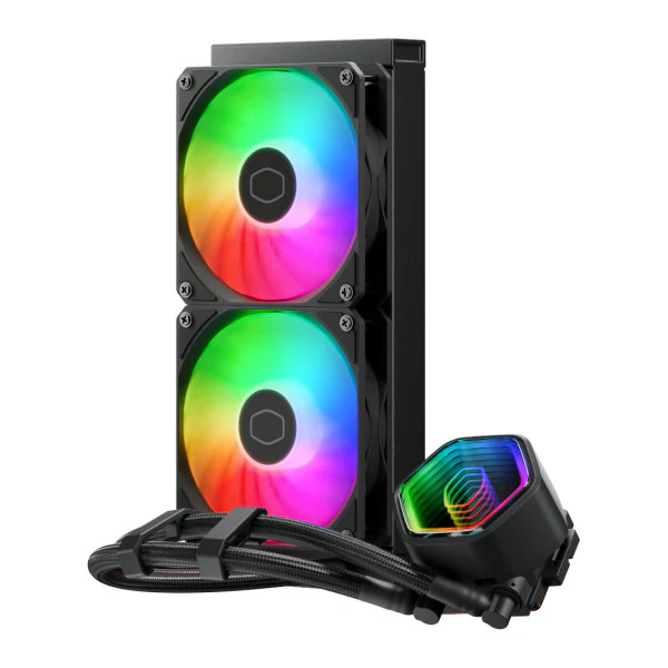 Cooler Master MasterLiquid 240 Core II ARGB (Black) - Image 2