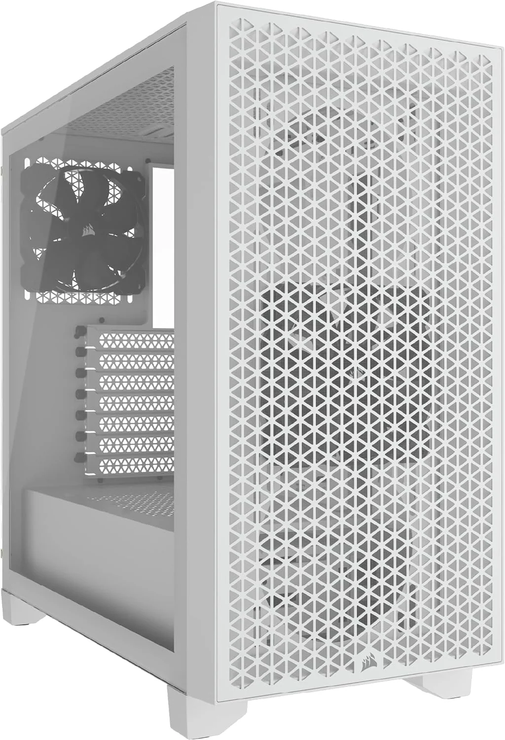 Corsair Boitier 3000D Airflow Mid-Tower Ref: CC-9011252-WW Blanc - Image 2