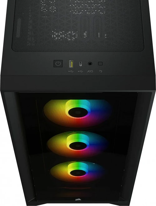 Corsair Boitier iCUE 4000X RGB Ref: CC-9011204-WW Noir - Image 7