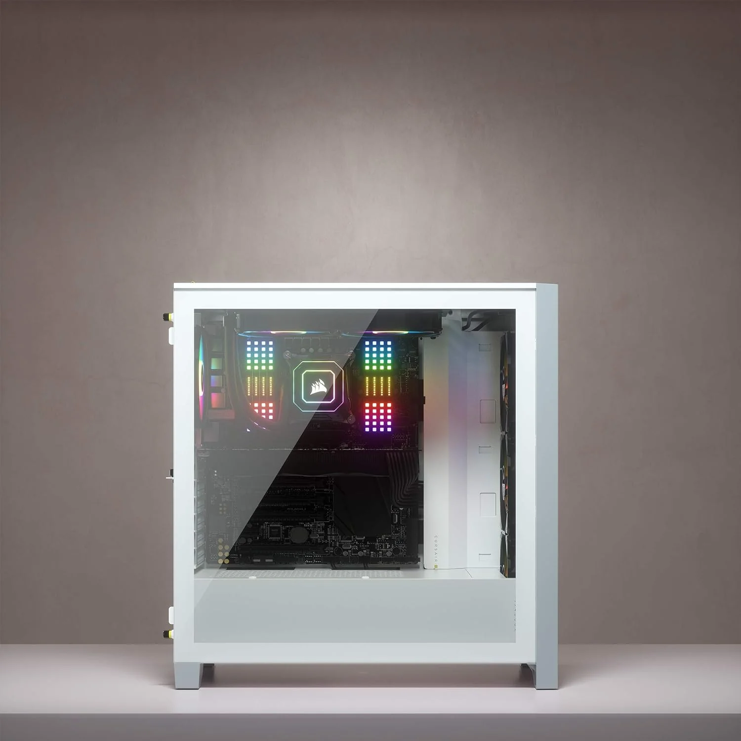 Corsair Boitier iCUE 4000X RGB Ref: CC-9011205-WW Blanc - Image 13