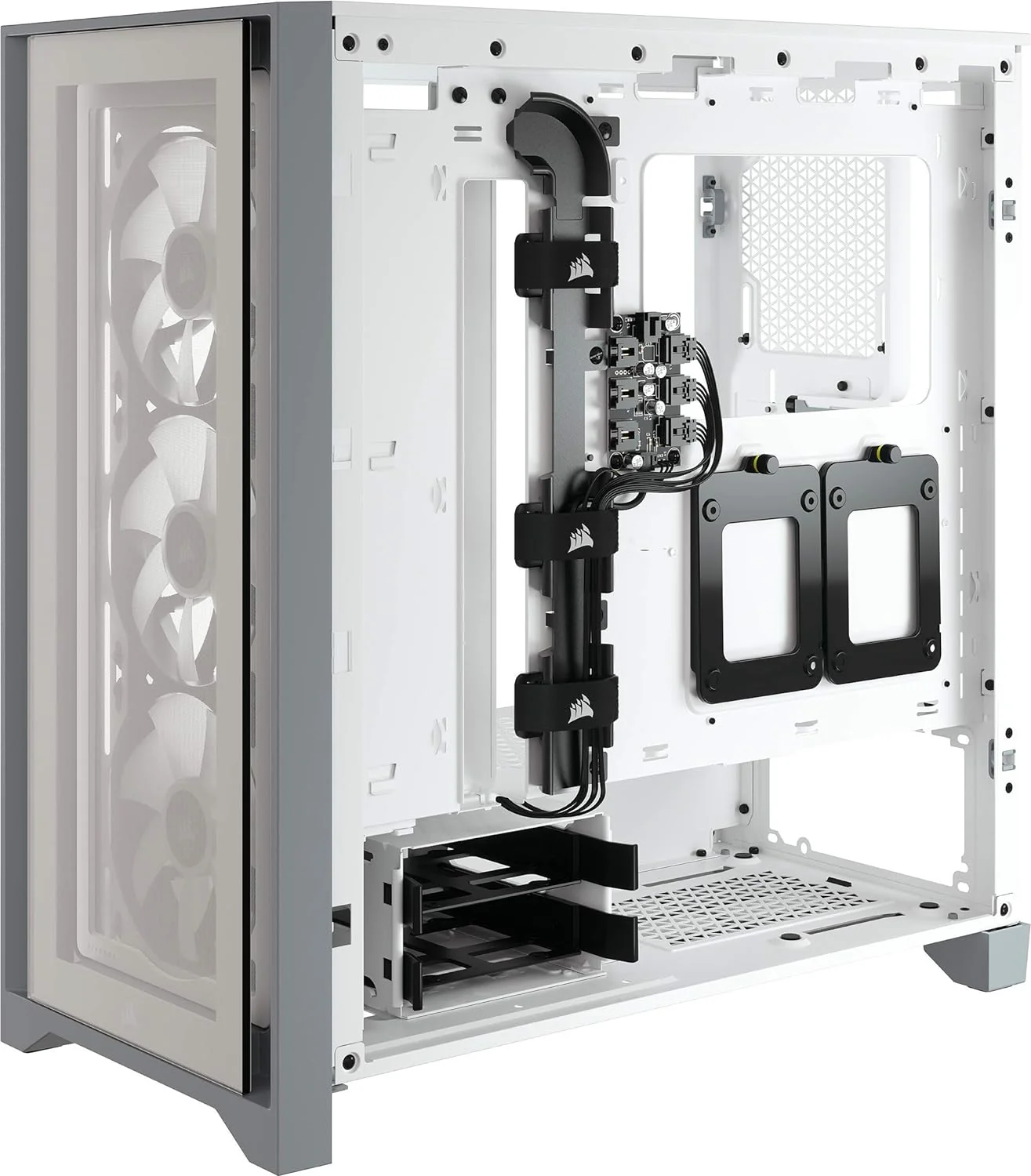 Corsair Boitier iCUE 4000X RGB Ref: CC-9011205-WW Blanc - Image 14