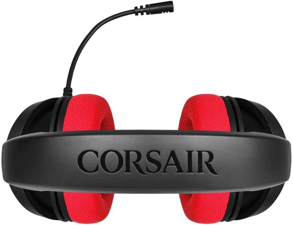 Corsair Casque HS35 Stereo Rouge Ref: CA-9011198-EU - Image 3