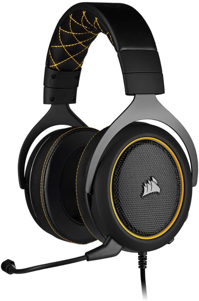Corsair Casque HS60 PRO Surround Jaune Ref: CA-9011214-EU - Image 4