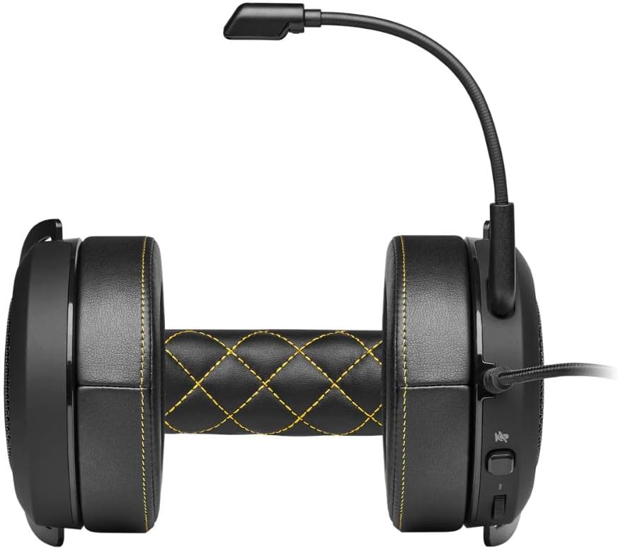 Corsair Casque HS60 PRO Surround Jaune Ref: CA-9011214-EU - Image 5