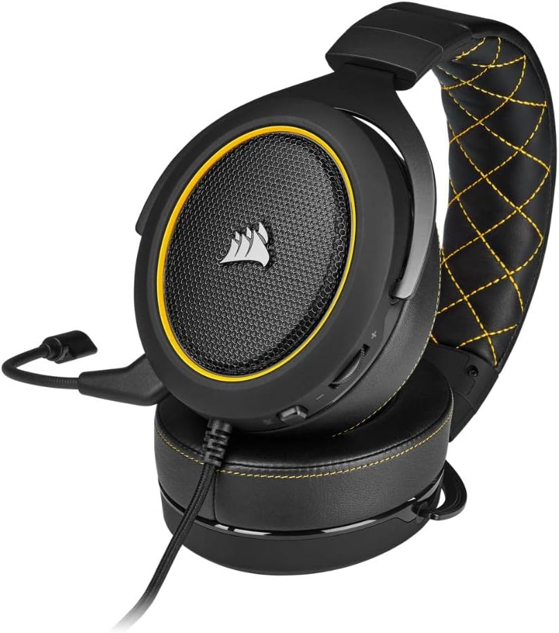 Corsair Casque HS60 PRO Surround Jaune Ref: CA-9011214-EU - Image 6