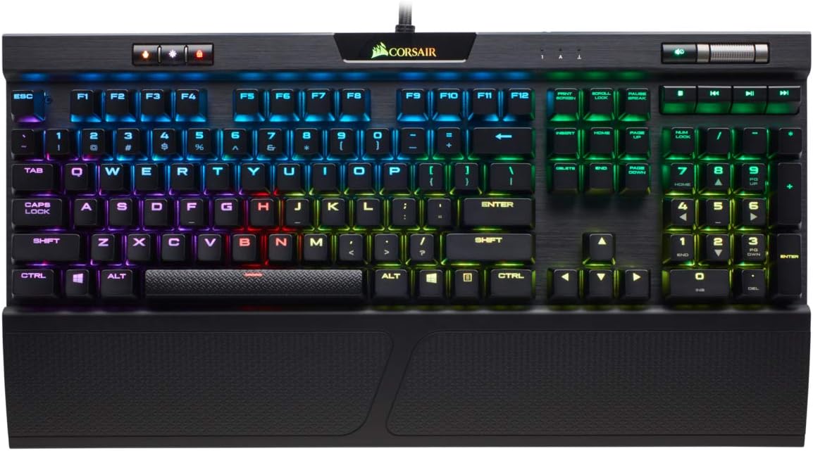 Corsair Clavier K70 RGB MK.2 Cherry MX Rouge FR Ref: CH-9109010-FR - Image 2