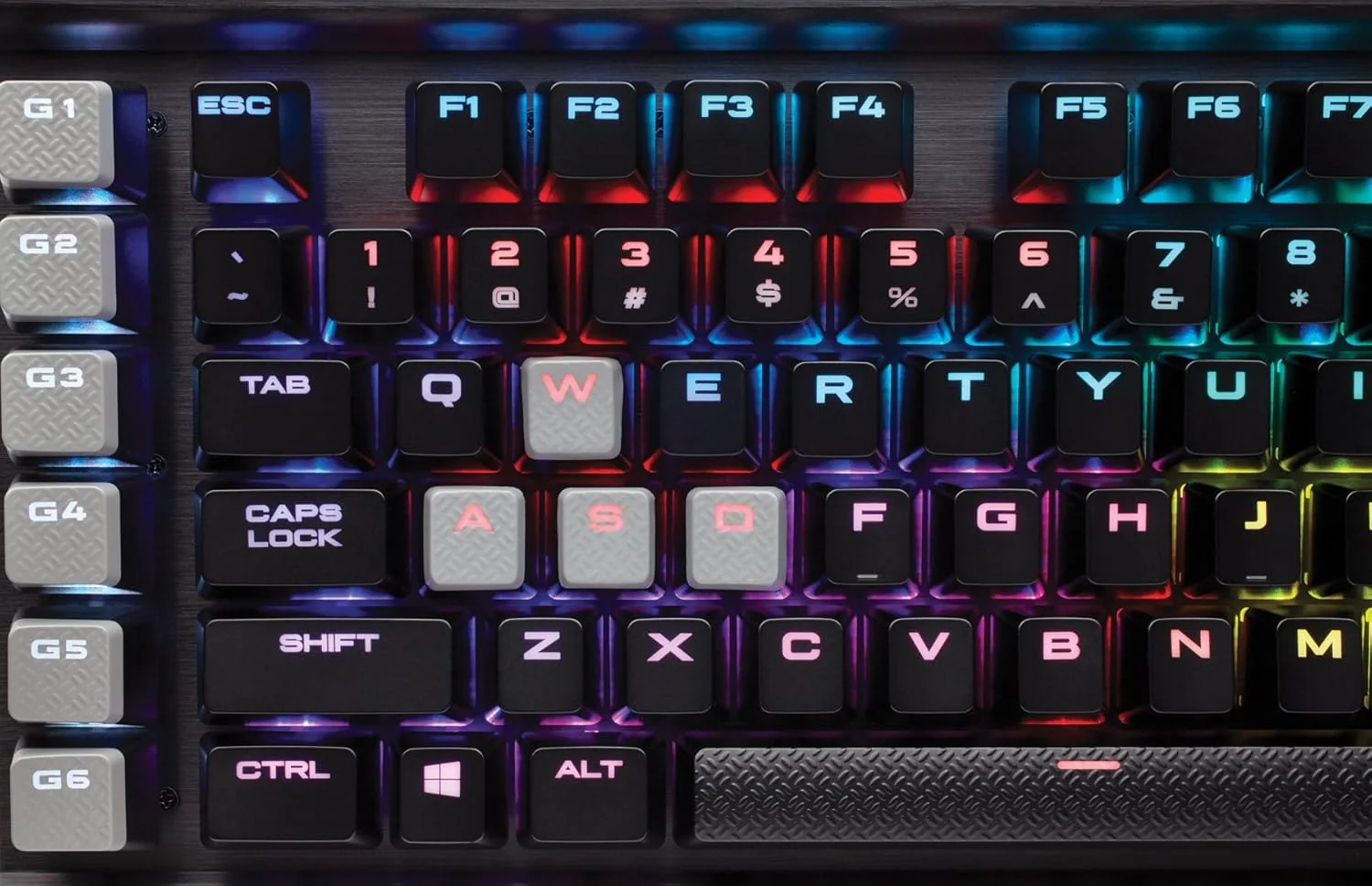 Corsair Clavier K95 RGB PLTN MX Speed Noir Ref: CH-9127014-FR - Image 14