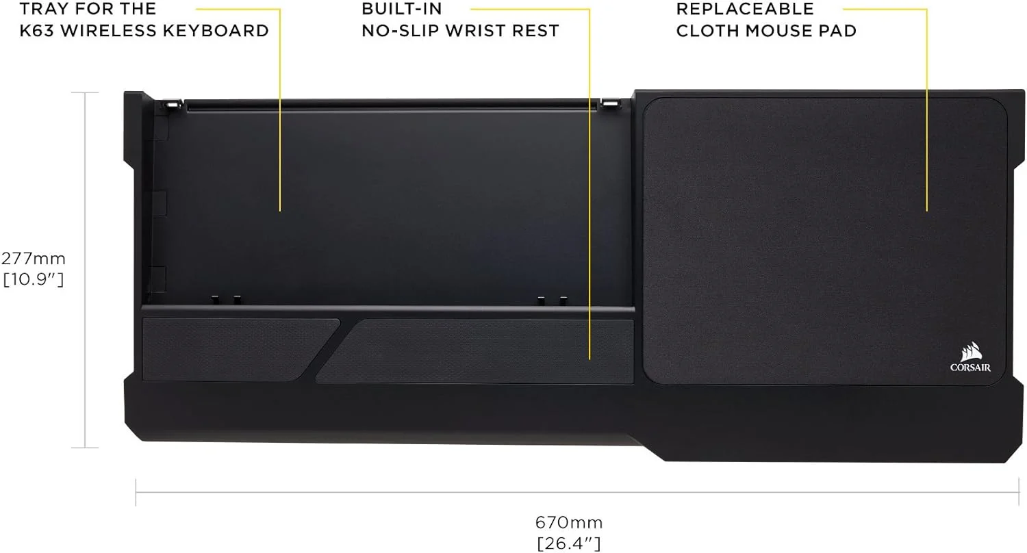 Corsair Clavier Lapboard K63 Ref: CH-9510000-WW - Image 7