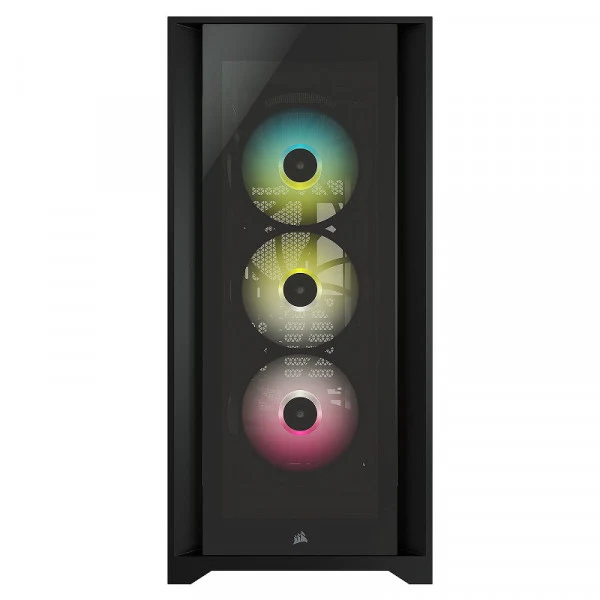 Corsair iCUE 5000X RGB Tempered Glass (Noir) - Image 2