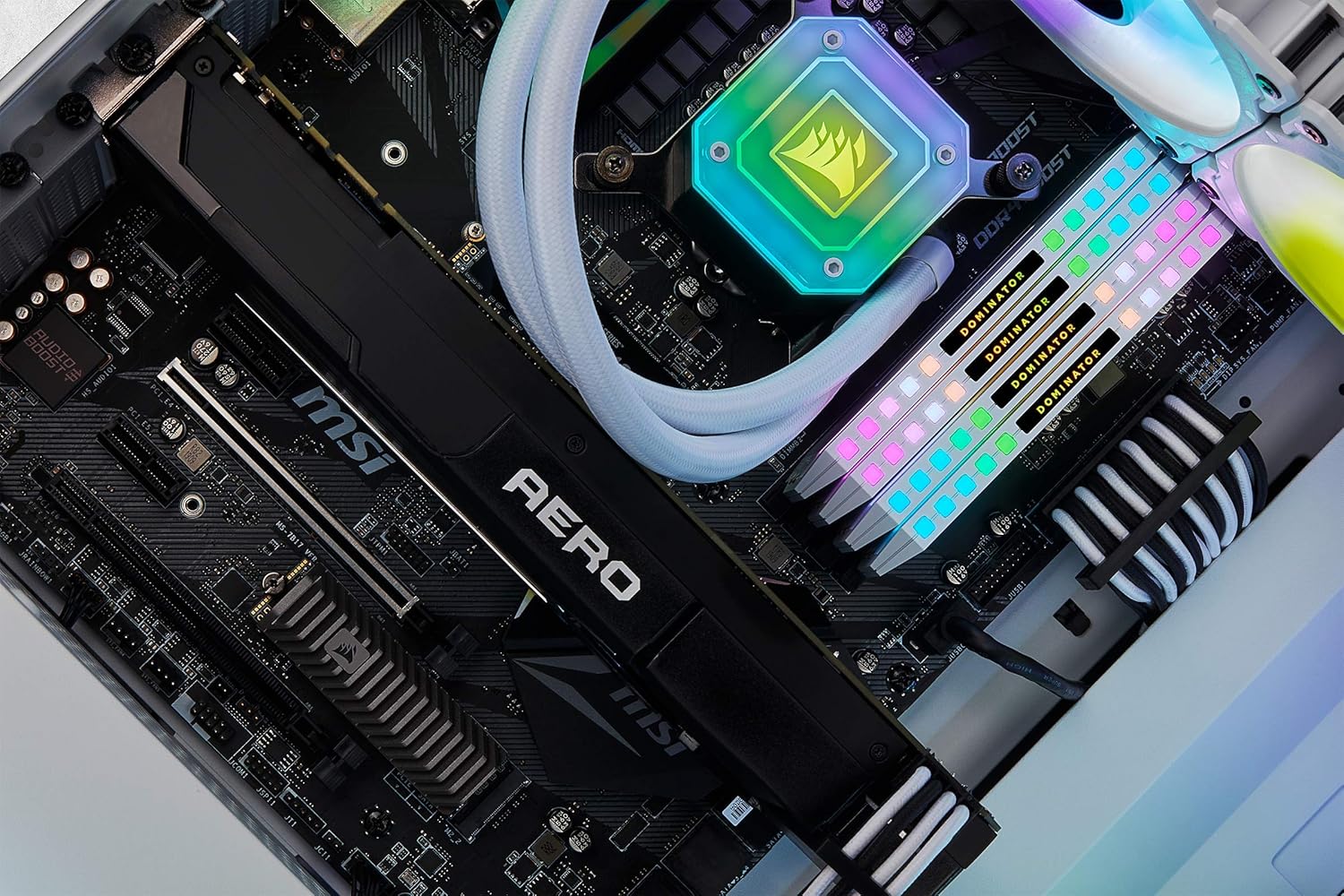 Corsair Refroidisseur Liquide CPU H100i ELT CAP Ref: CW-9060050-WW Blanc - Image 16