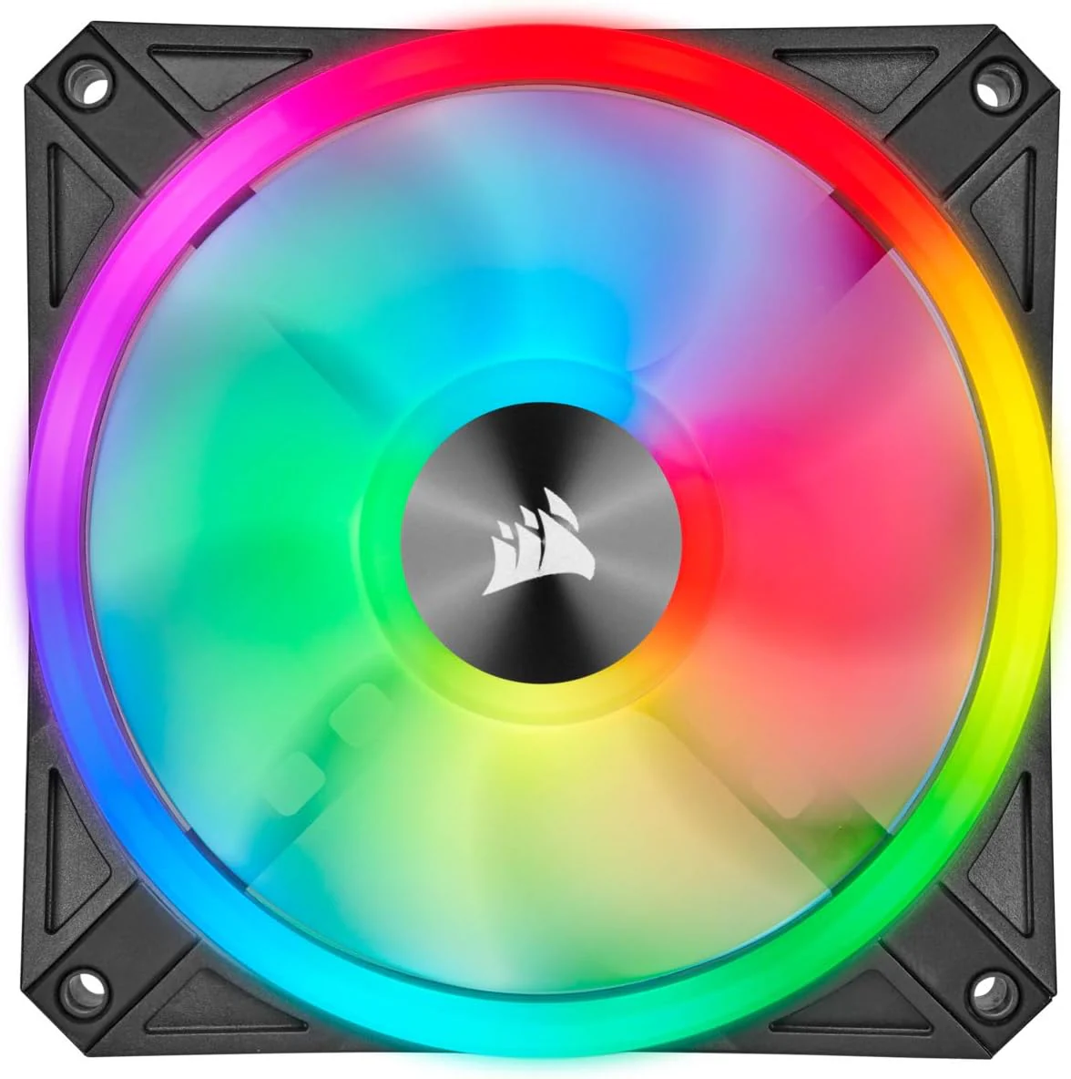 Corsair Ventilateur de Boitier QL140 RGB Dual INC Ref: CO-9050100-WW Rose - Image 2