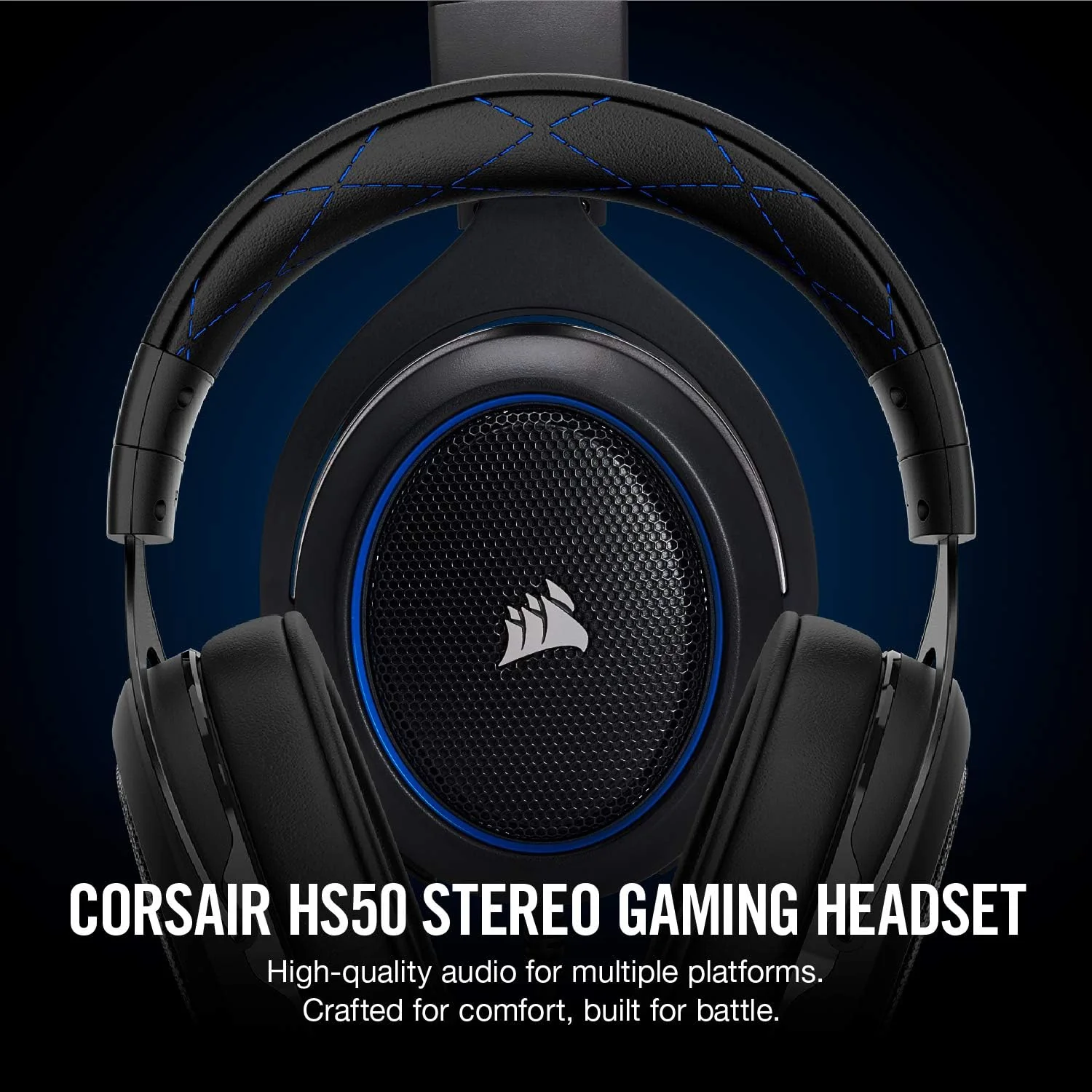Corsair Casque HS50 PRO Stereo Bleu Ref: CA-9011217-EU - Image 5