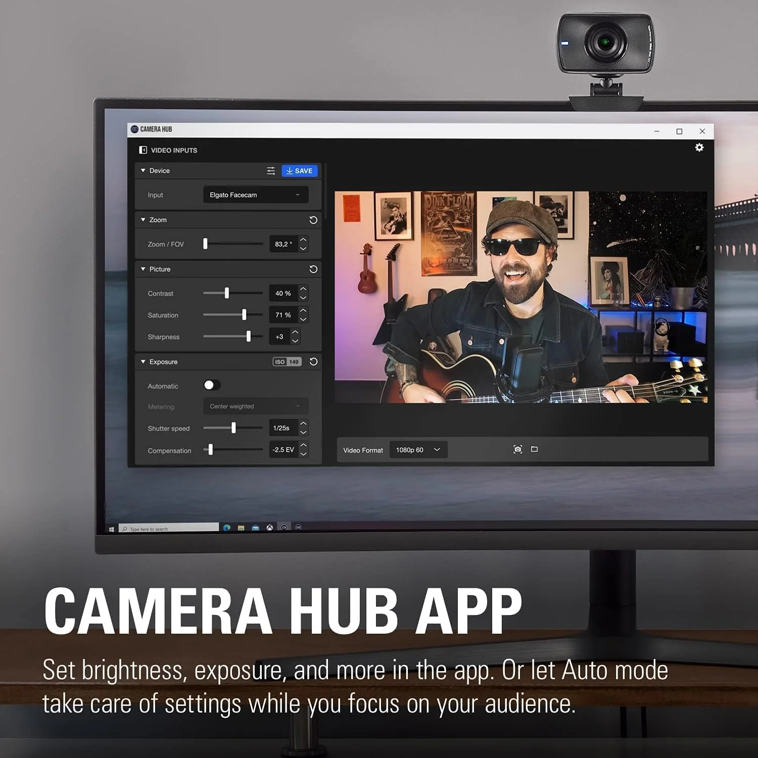 Elgato Webcam Facecam Full HD Ref:10WAA9901 - Image 10