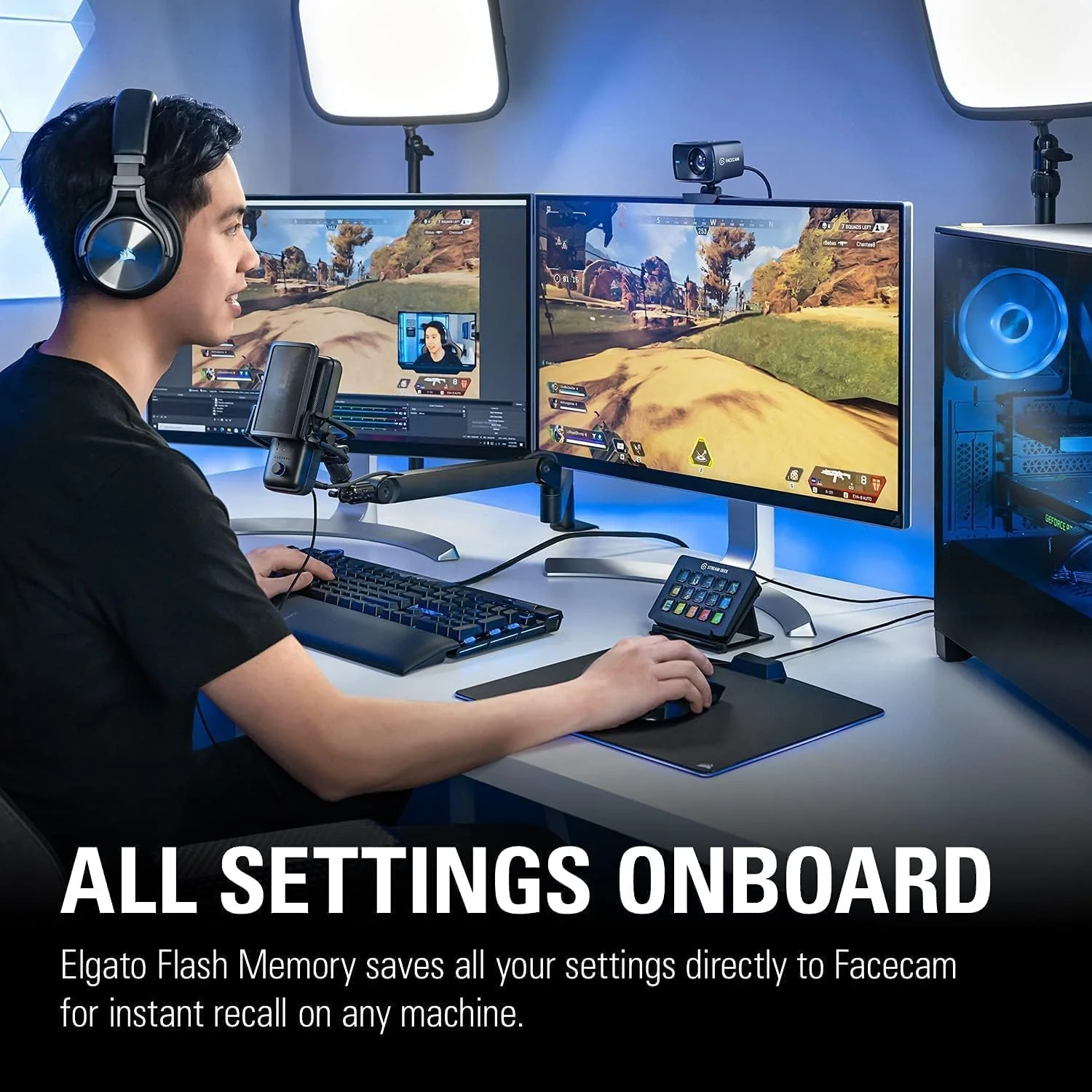 Elgato Webcam Facecam Full HD Ref:10WAA9901 - Image 23