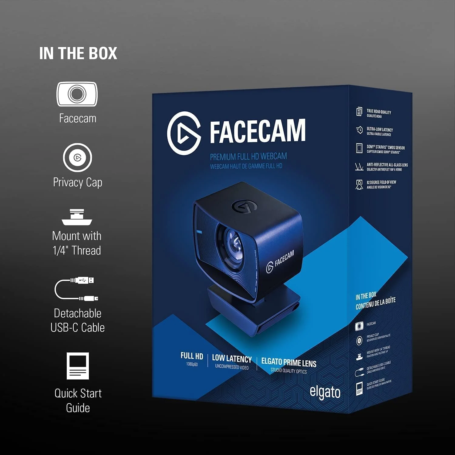 Elgato Webcam Facecam Full HD Ref:10WAA9901 - Image 4