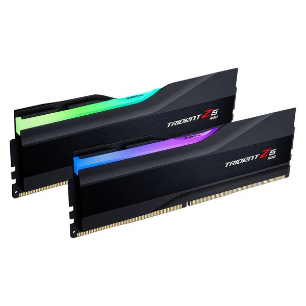 G.Skill Trident Z5 RGB 32Go (2 x 16Go) DDR5 6400 MHz CL32 - Noir - Image 2