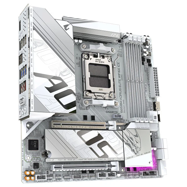 Gigabyte B850M AORUS ELITE WIFI6E ICE - Image 4