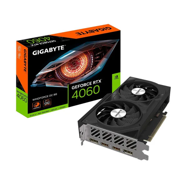 Gigabyte GeForce RTX 4060 WINDFORCE OC 8GB GDDR6 - Image 4