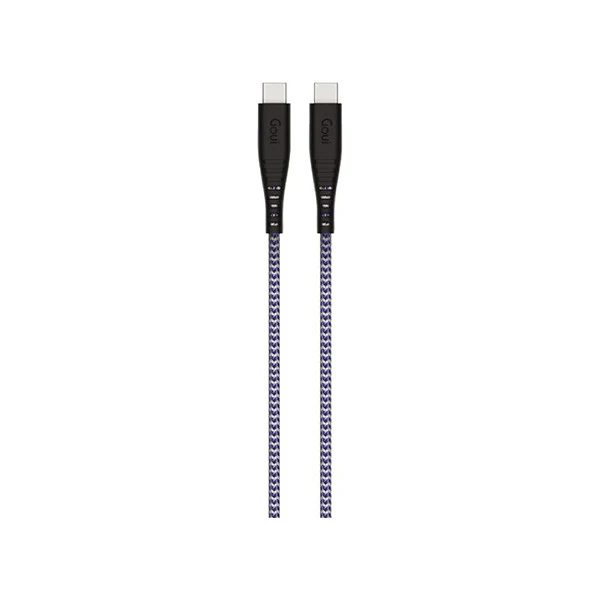 Goui Flex Câble Type-C vers Type-C 1,5 mètre - Bleu foncé
