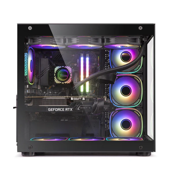 HYBROK TITAN EVO BLACK (7 Fans ARGB) - Image 3