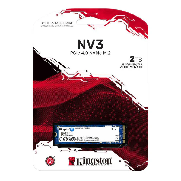 Kingston SSD NV3 2TB M.2 NVMe - Image 3