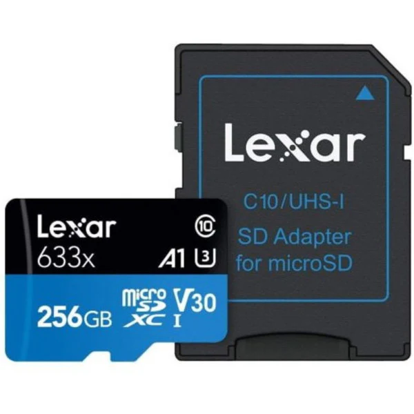 Lexar Haute Performance 256 Go 633x microSDXC UHS-I - Image 2