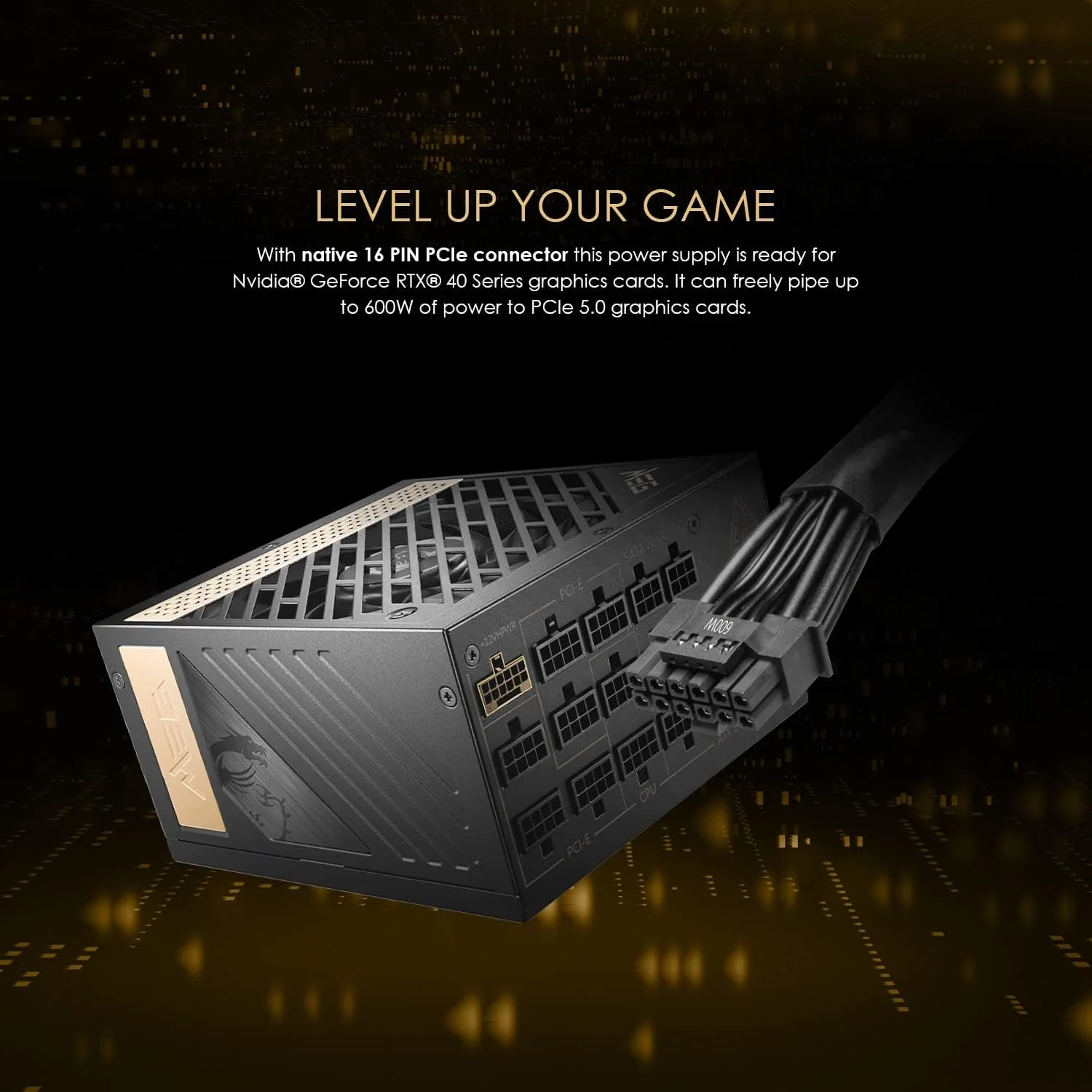 MSI Alimentation PC MEG Ai1300P PCIE5 - Image 13