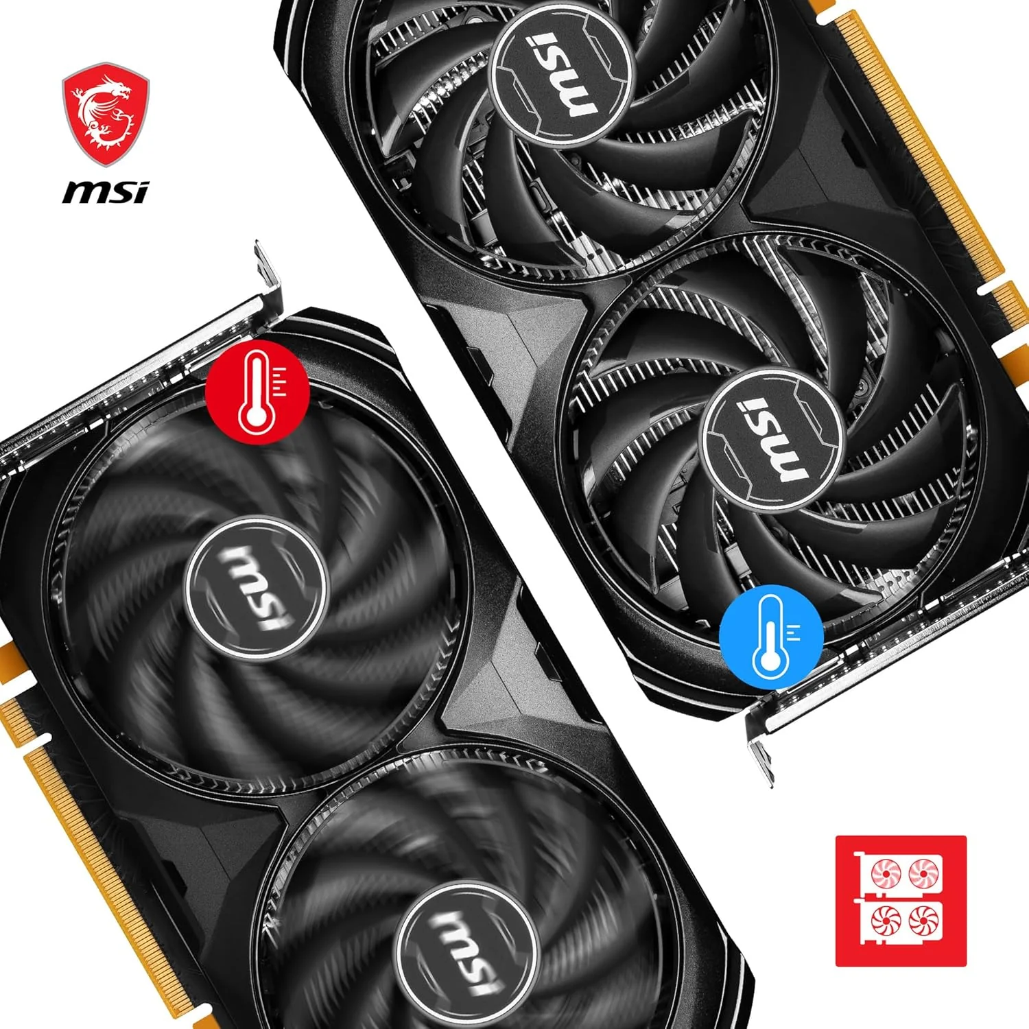 MSI Carte Graphique GeForce RTX 4060 VENTUS 2X 8G OC - Image 9