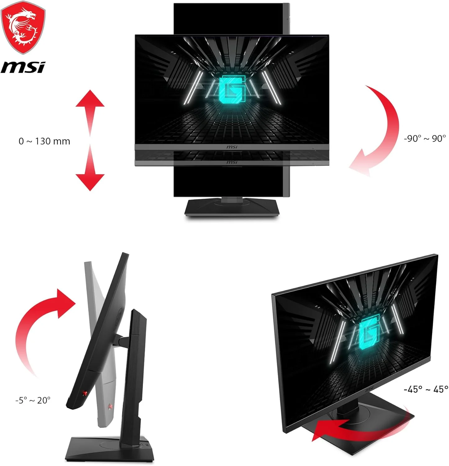 MSI Ecran PC Gaming Optix 27" Ref: G272QPF - Image 6