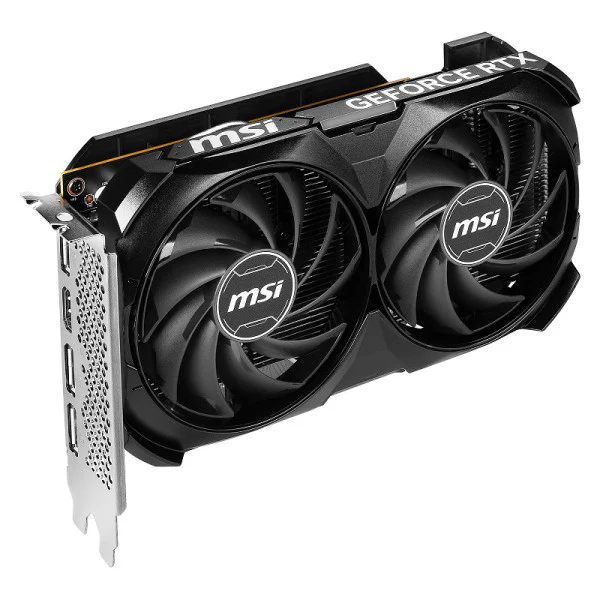 MSI GeForce RTX 4060 VENTUS 2X BLACK OC 8GB GDDR6 - Image 2