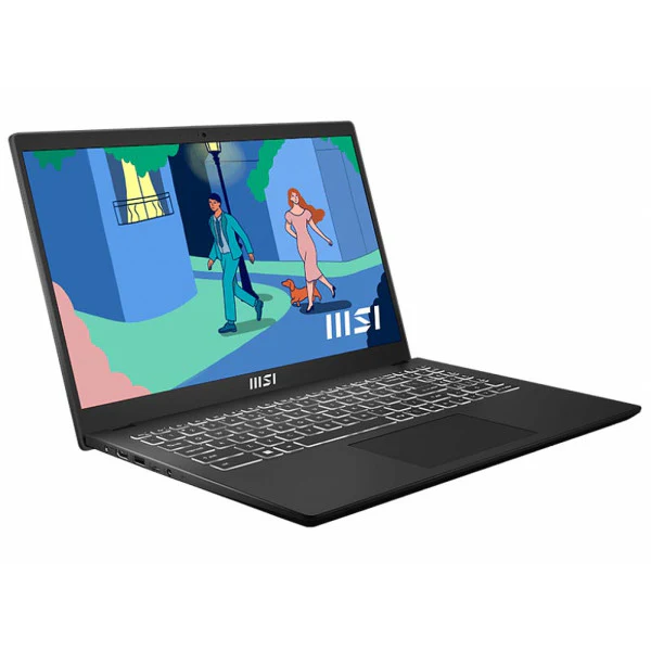 MSI MODERN 15 H B13M-261MA Intel i7-13620H/16Go DDR4/512GB SSD/15.6" FHD IPS/Win11 - Noir Classic - Image 2