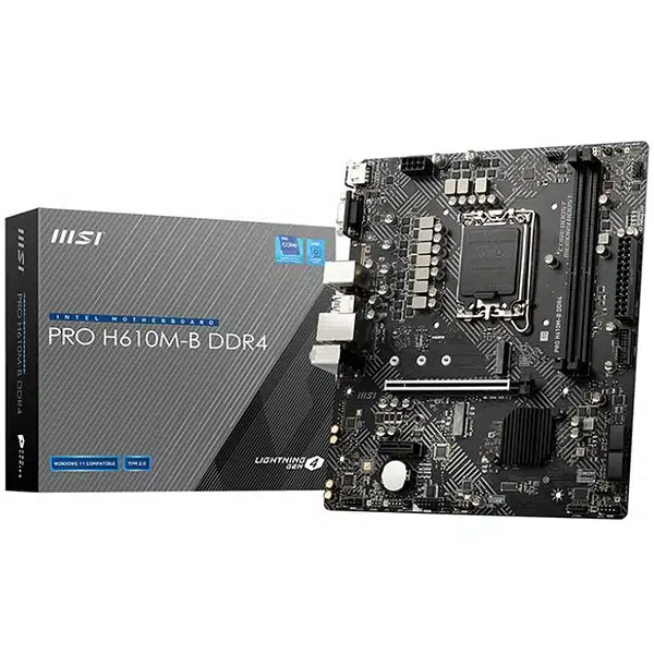 MSI PRO H610M-B DDR4
