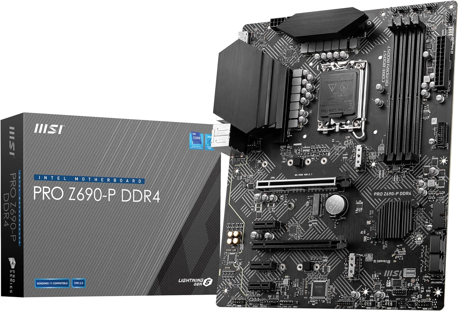MSI Carte Mère PRO Z690-P DDR4 - Image 4