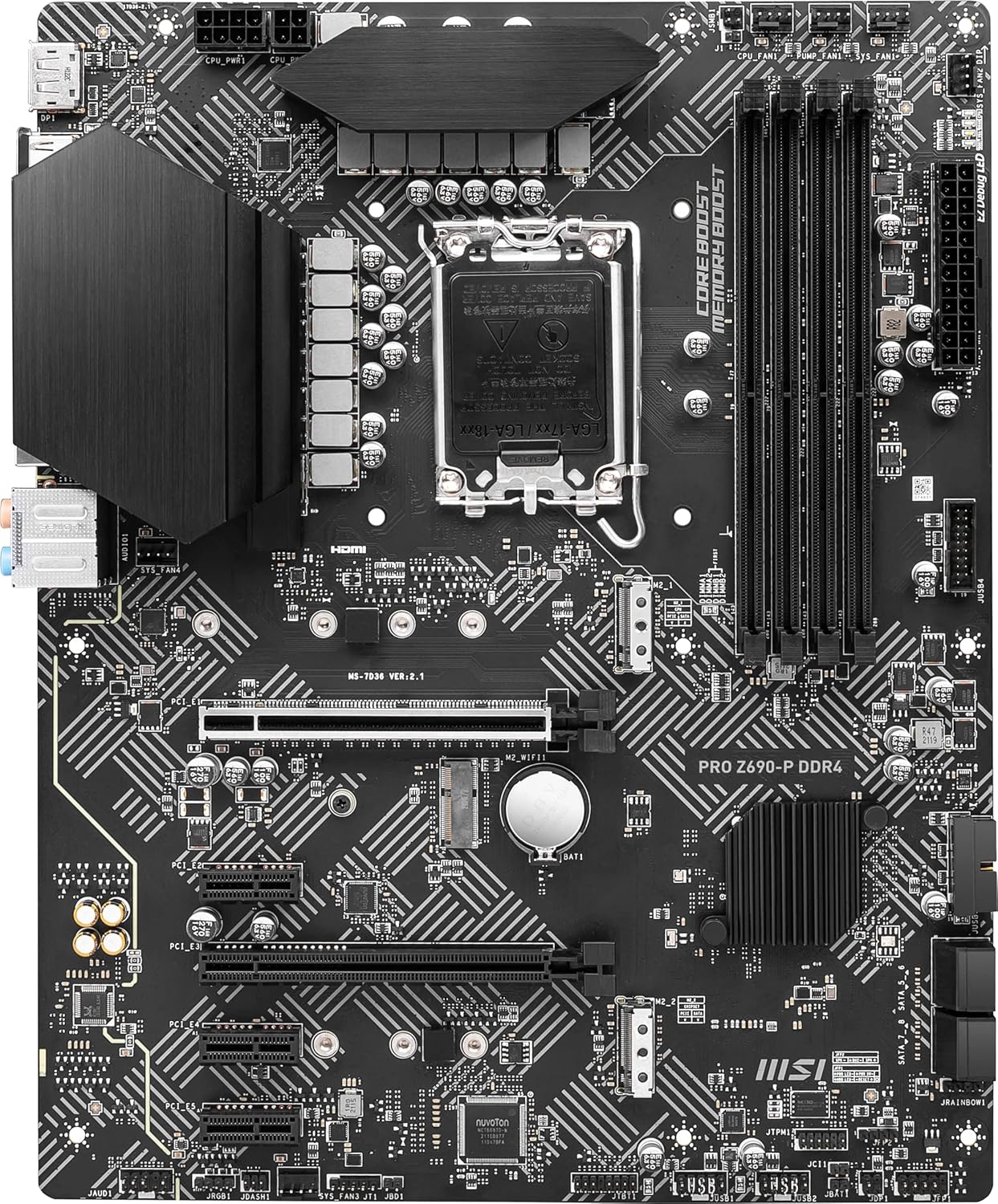 MSI Carte Mère PRO Z690-P DDR4 - Image 7